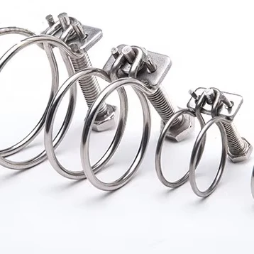 Double Wires Pipe Clamp