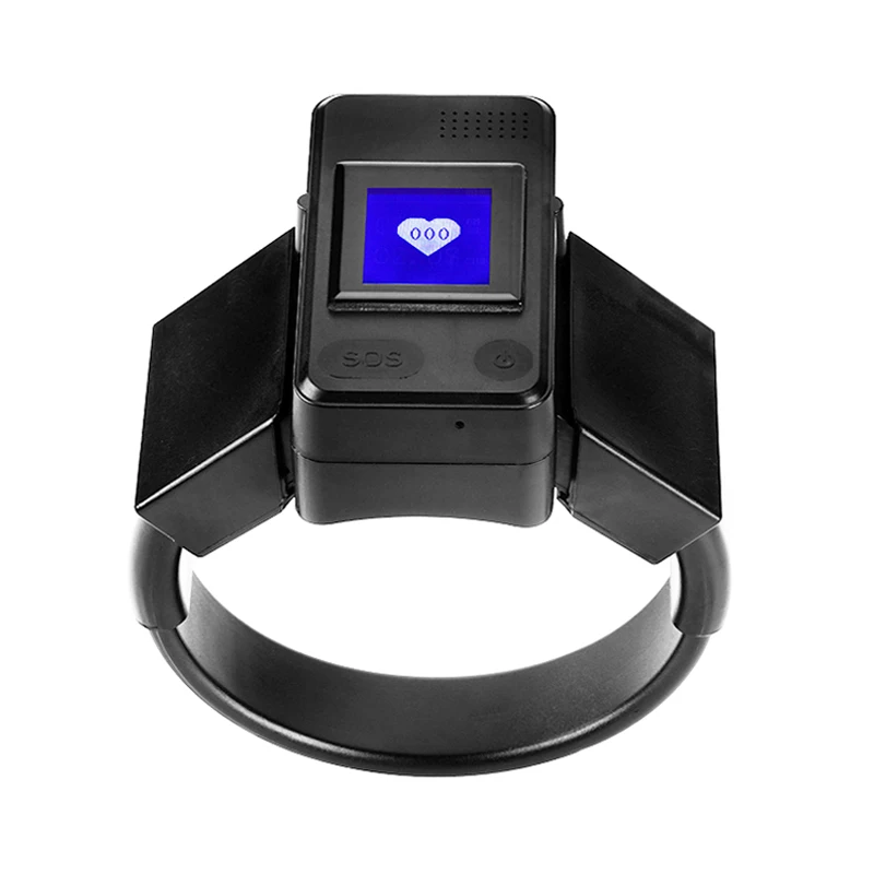 GPS Ankle Tracker with Web GPS Tracking Software for Prisoner/Offender 4G GPS Tracker Supports Heart rate monitoring  IP68