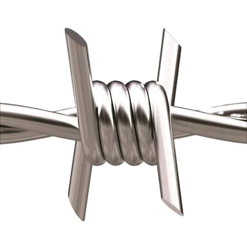 Дешевая 20 Калибровочная плоская оцинкованная Одиночная бритва сталь 304 колючая проволока для продажи в