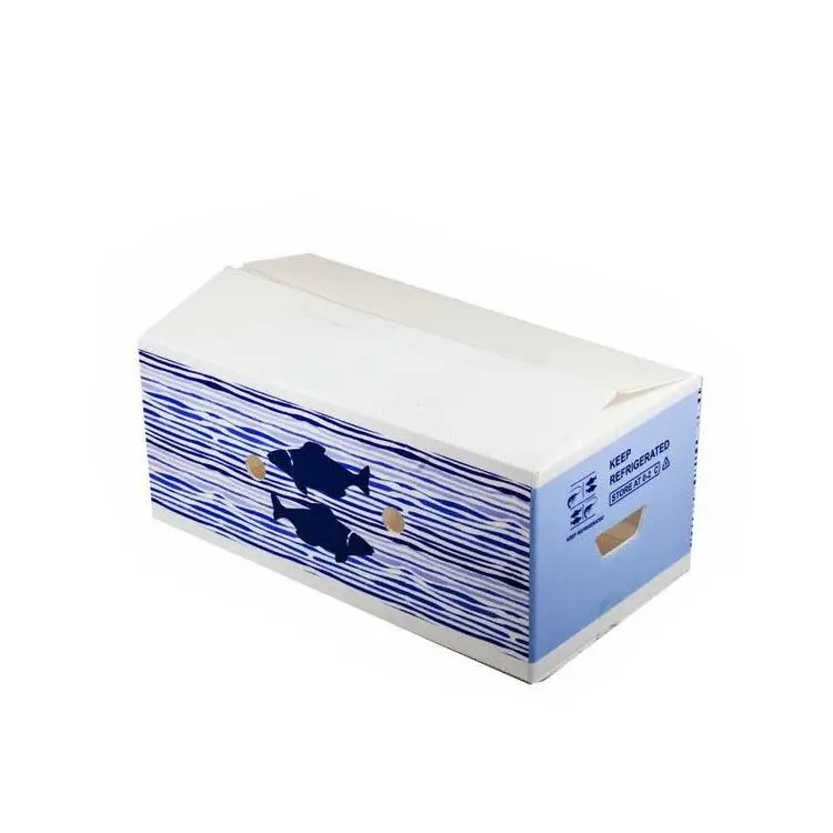  Plastic Corrugated Water Proof SeaFood Packing