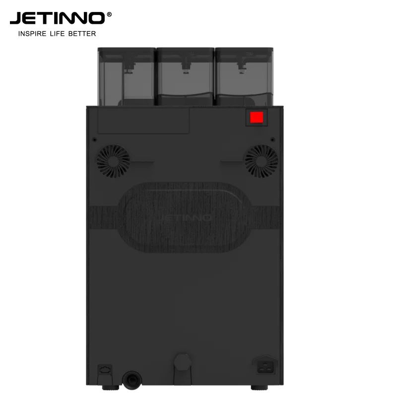 Jetinno JL33C Commercial Automatic Coffee Machine 10.1' Touch Screen Double Boiler Coffee Machine Commercial Coffee Maker