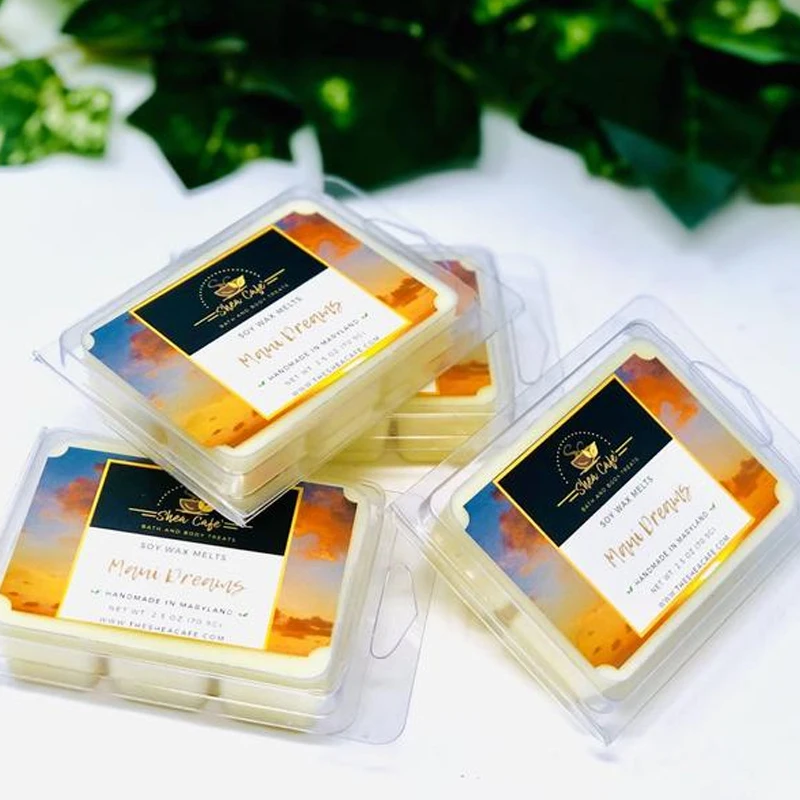 cheap square natural scented soy wax melts Cubes