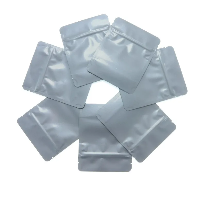 Zipper bag packaging black clear window matte glossy digital mylar Child Resistant Exit Medicine Bags mylar bags wholesale