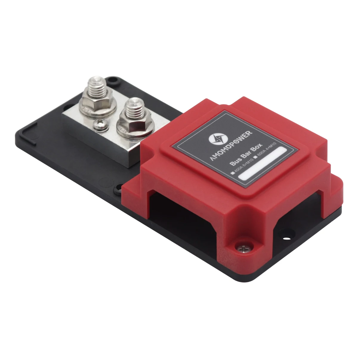 Wholesale 70 SKU Busbar Amomd 600A M8 M10 Marine Electrical Heavy Duty Copper Bus Bar Red Black Cover