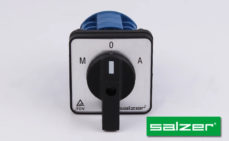 SALZER SA16 16Amp M-O-A 1pole 61025 Manual Change over Switches rotary cam switch selector  (TUV,CE and CB Approved )