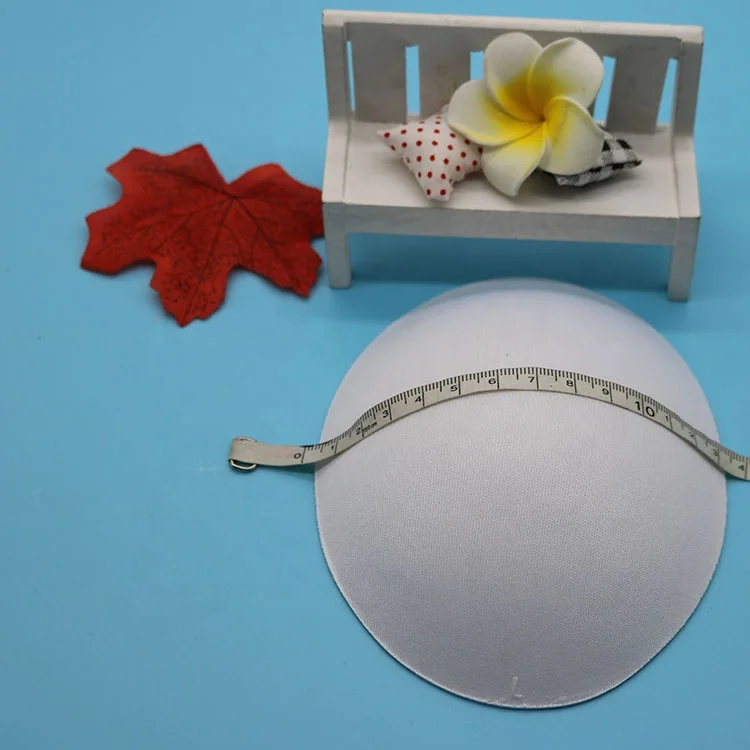 Jinhong JH237 Underwear accessories custom color size eco friendly Sponge foam breathable bra cup pad for bra bikini swimwear