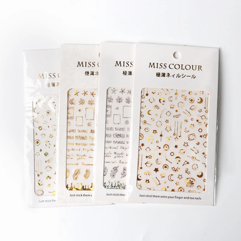 2020 Professional 3D Vinyl Wall Stickers for Nail Art Decor Made