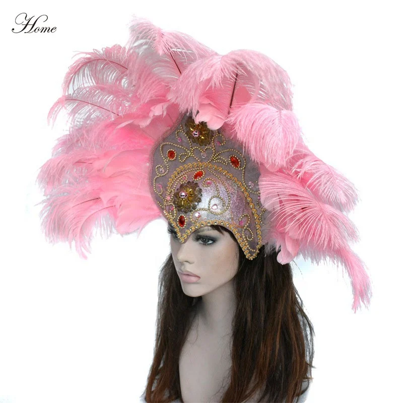 Mardi Gras Women Fancy Hair Accessories Hair Band Dancing Dress Girl Carnival Costume Party Supplies