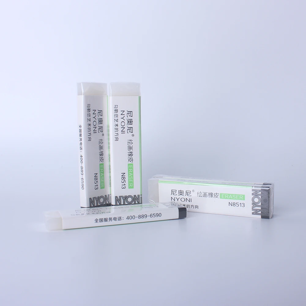 
Fashion custom art drawing rubber pencil eraser 