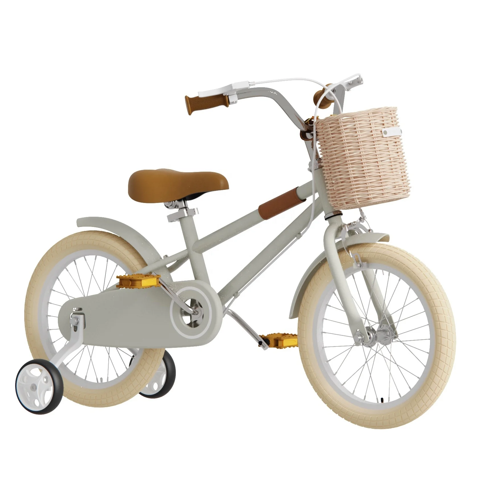 2024 newest model 12 14 16 18 20  inch kid princess bike with training wheel children bicycle soft seat child cycle kids bicycle