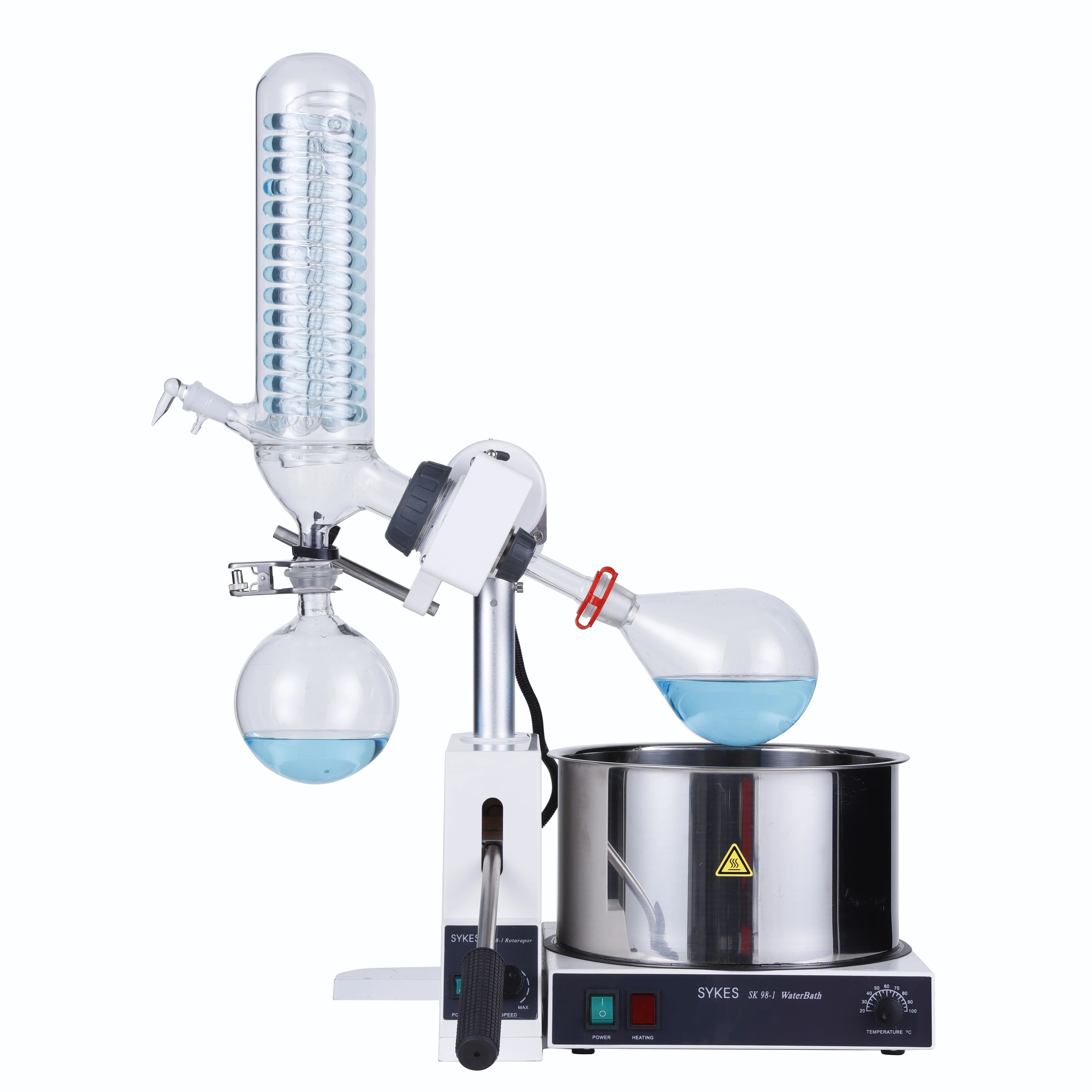 Lab-scale Alcohol/ Ethanol/ Water Distiller 500ml 1L 2L Rotary Evaporator Rotovap Rotavapor