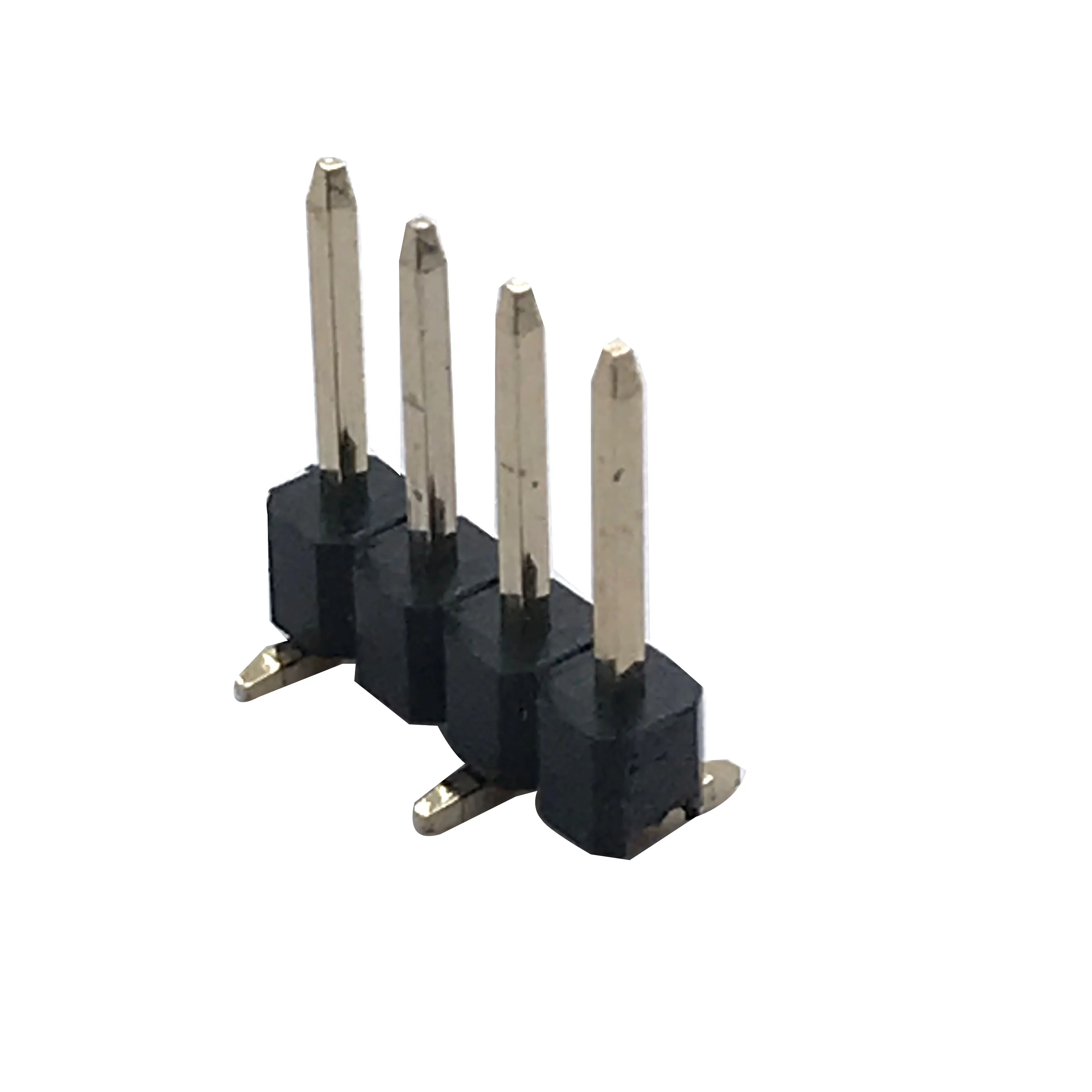 PCB Board Plug Connectors 20 40 Pins H2.5 Smd Smt Male 1.27mm 2.54mm Pin Header Connector