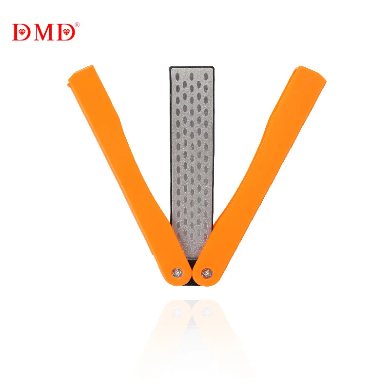 Factory Wholesale Double Side Diamond Hunting Knife Sharpener Outdoor Tools