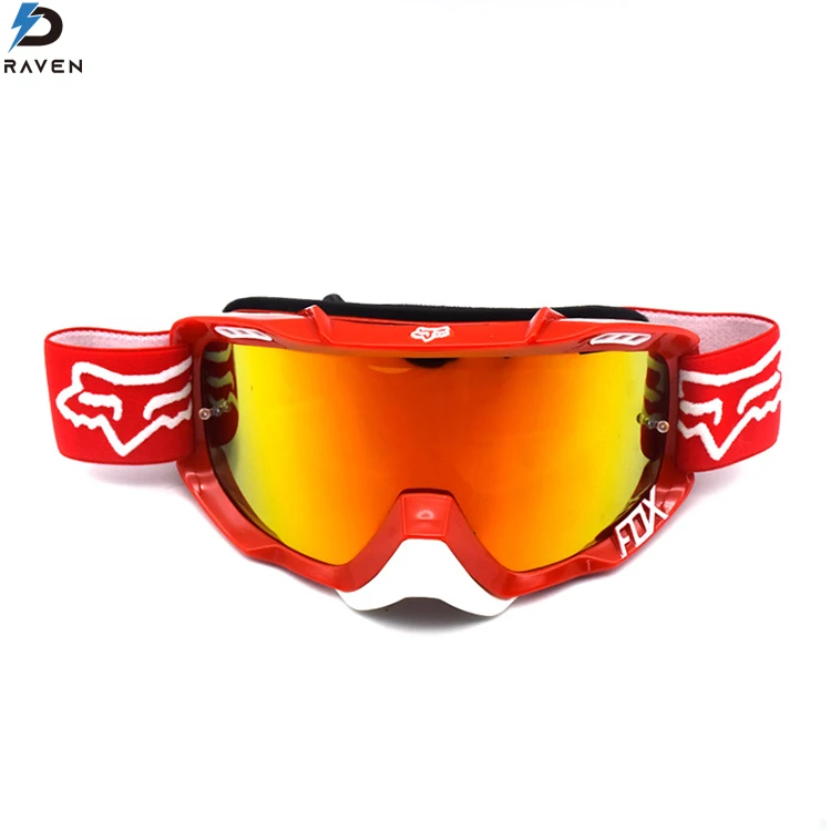 Custom High Quality New Style Sports Outdoor Motocross Goggles Anti-UV Windproof Glasses Fox Motorcycle Goggles