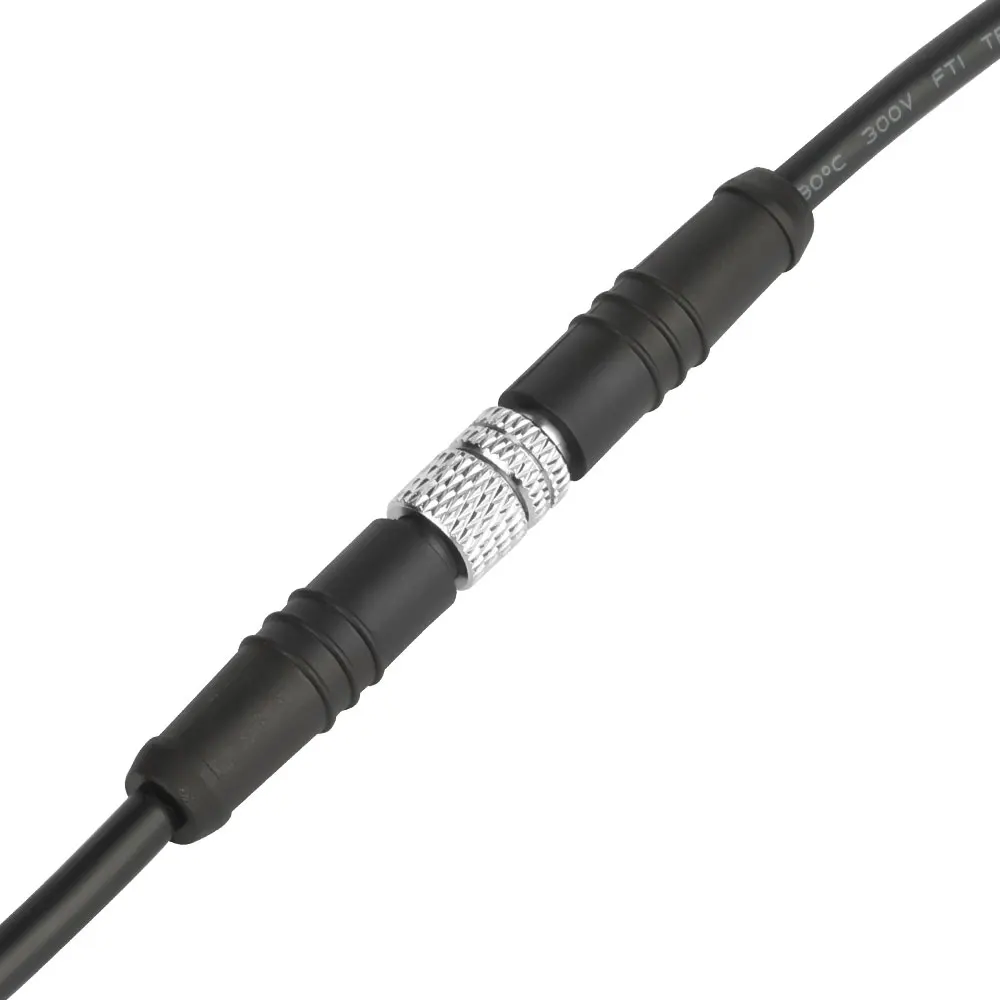 Direct Supplier 2 3 4 Pin m8 waterproof wire connector m8 2 pin connector