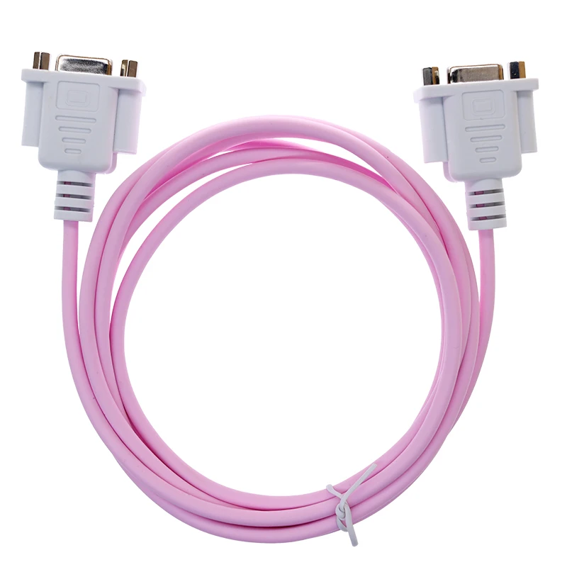Factory Custom RS232 Db25 Db15 Db9 HDb37 male to female  Extension Serial  convert cable