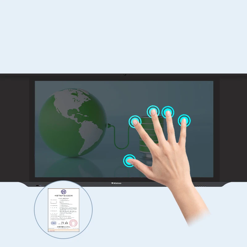 86' wholesale all-in-one infrared touch screen electronic interactive blackboard smart e-blackboard