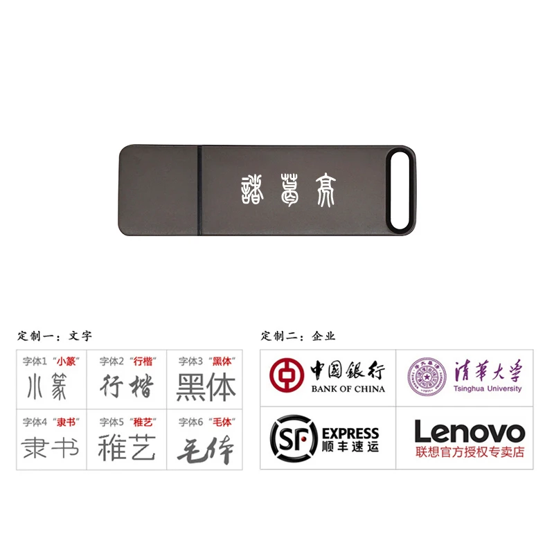 Lenovo portable solid-state disk memory usb stick thumb drive high Speed transmission USB flash drive