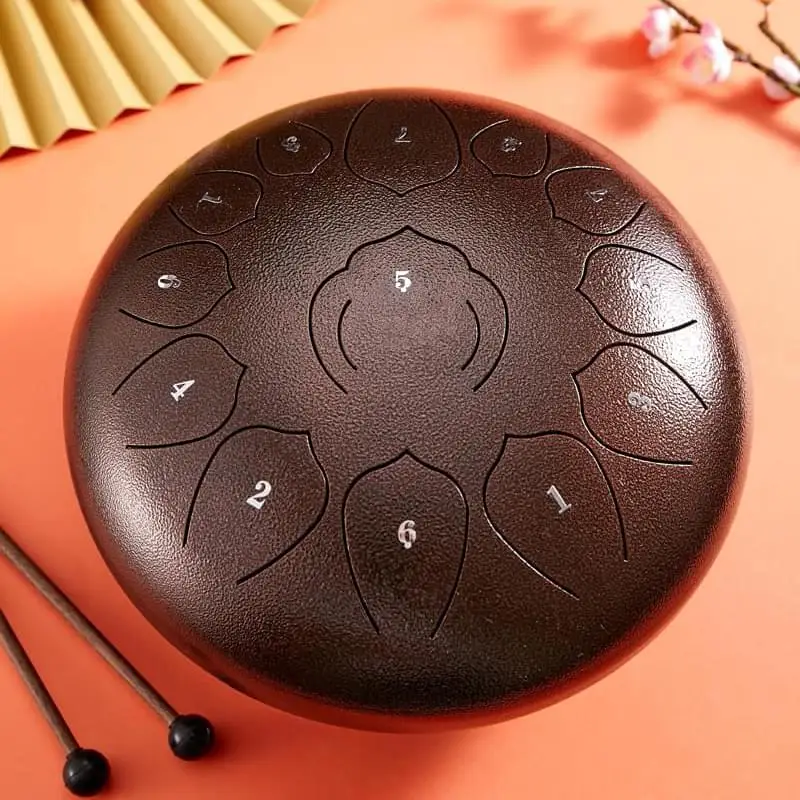 yoga steel tongue drum 12 kit instrument musical orchestral personalized customization