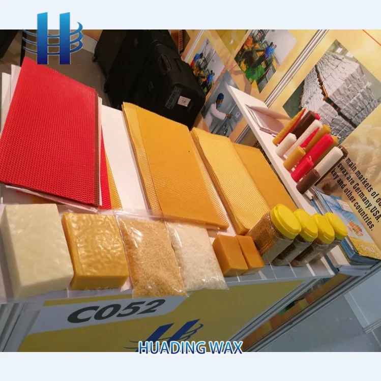 High efficiency bee farm for bees beeswax sheets colored