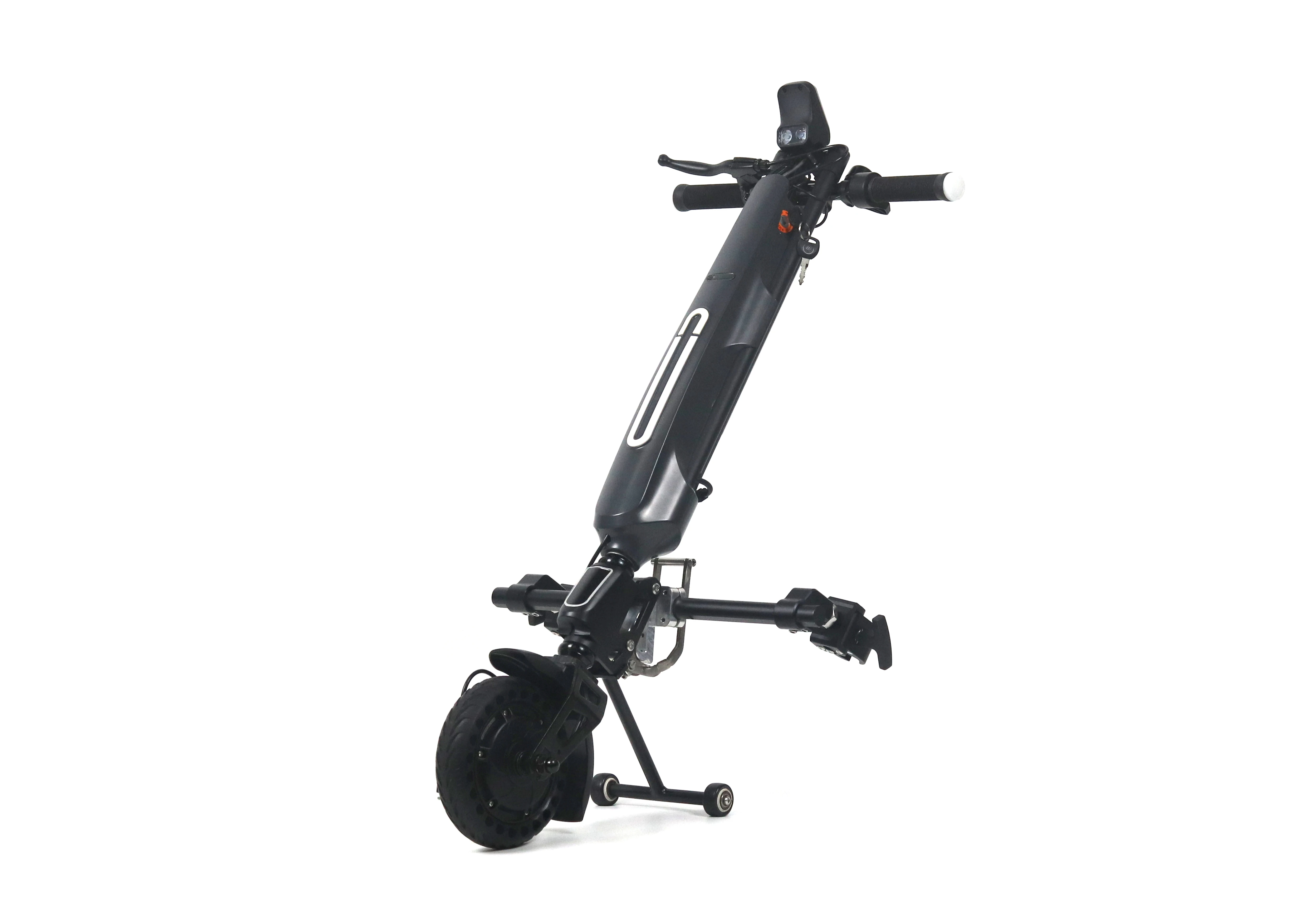 Fork suspension wheelchair handcycle handbike wheelchair trike wheelchair tractor with 36V 7.8AH Lithium Battery 8inch