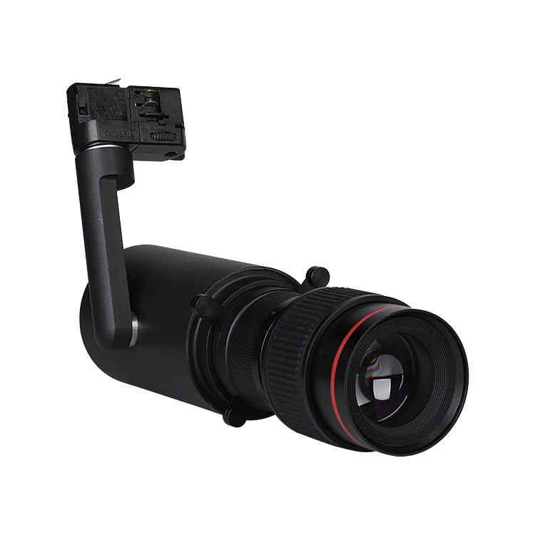 Patent No Glare Flicker Free Zoom Led Track Light Cob Spot Shaping Art Filter Compatible museum Lighting