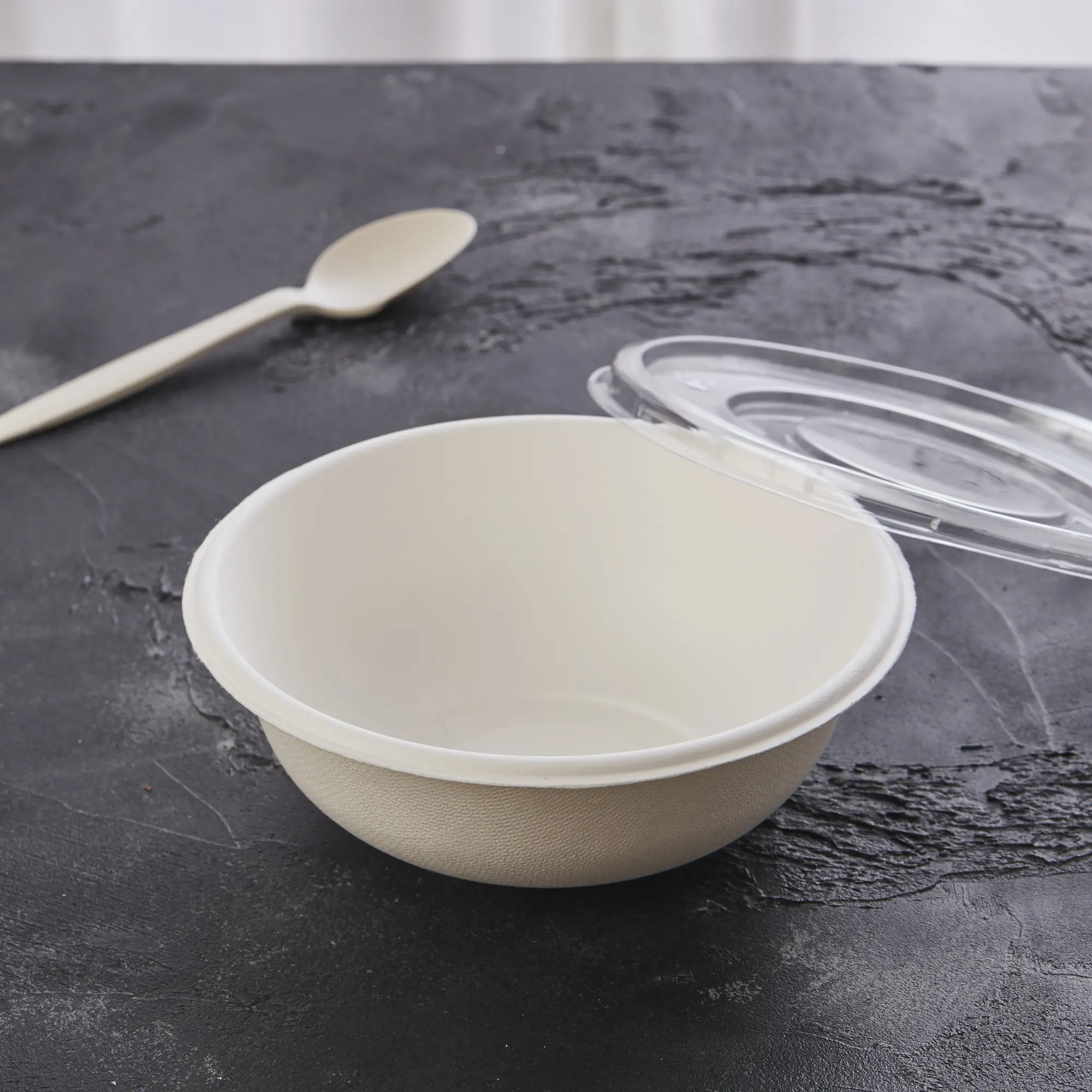 contenedores de alimentos biodegradables recipiente de caa de azcar para comida rpida disposable dinnerware