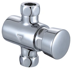 Time Delay Brass Chrome Plated Exposed Shower Valve Pressmatic Self Closing Exposed Shower Gfiferia Temporizada empotrado ducha
