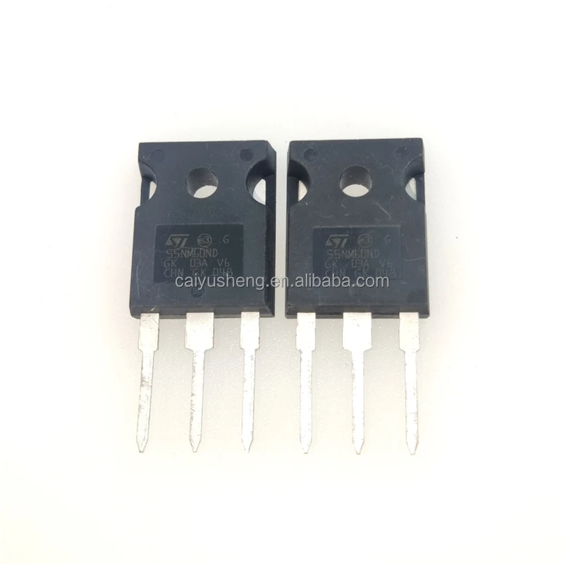 transistors MOSFET N-CH 600V 51A TO247-3 55NM60 STW55NM60ND