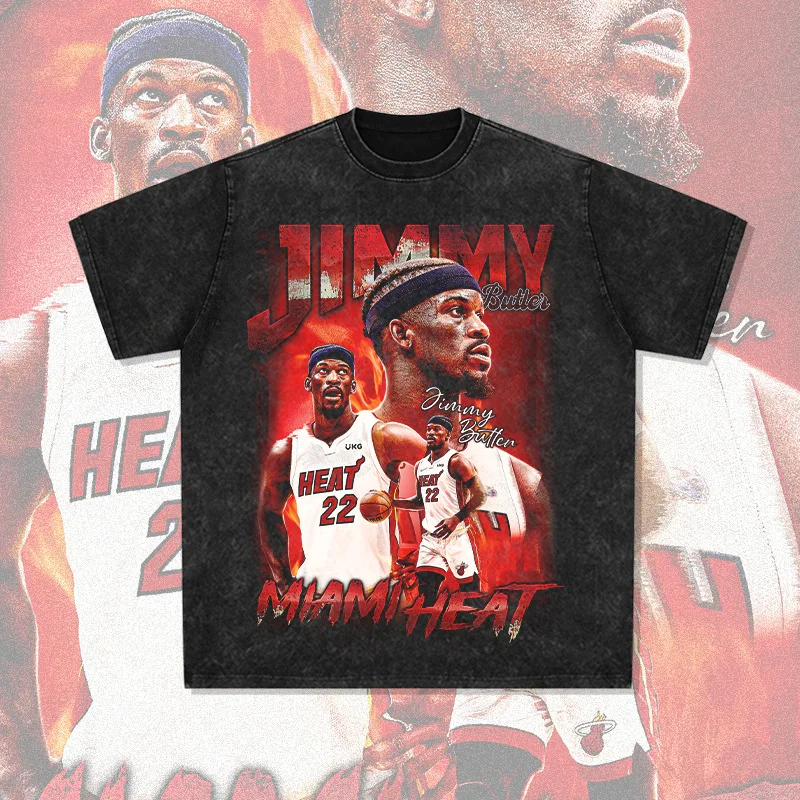 New vintage distressed t shirt high quality cotton t-shirt men washed vintage t shirts oversize custom streetwear