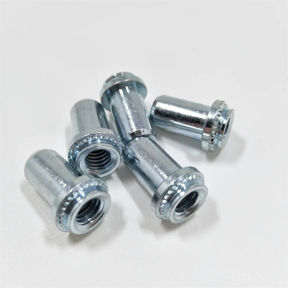 PEM B BS Self-clinching blind nut are Available in stock Sizes From M3- M6 in Carbon or Stainless Steel