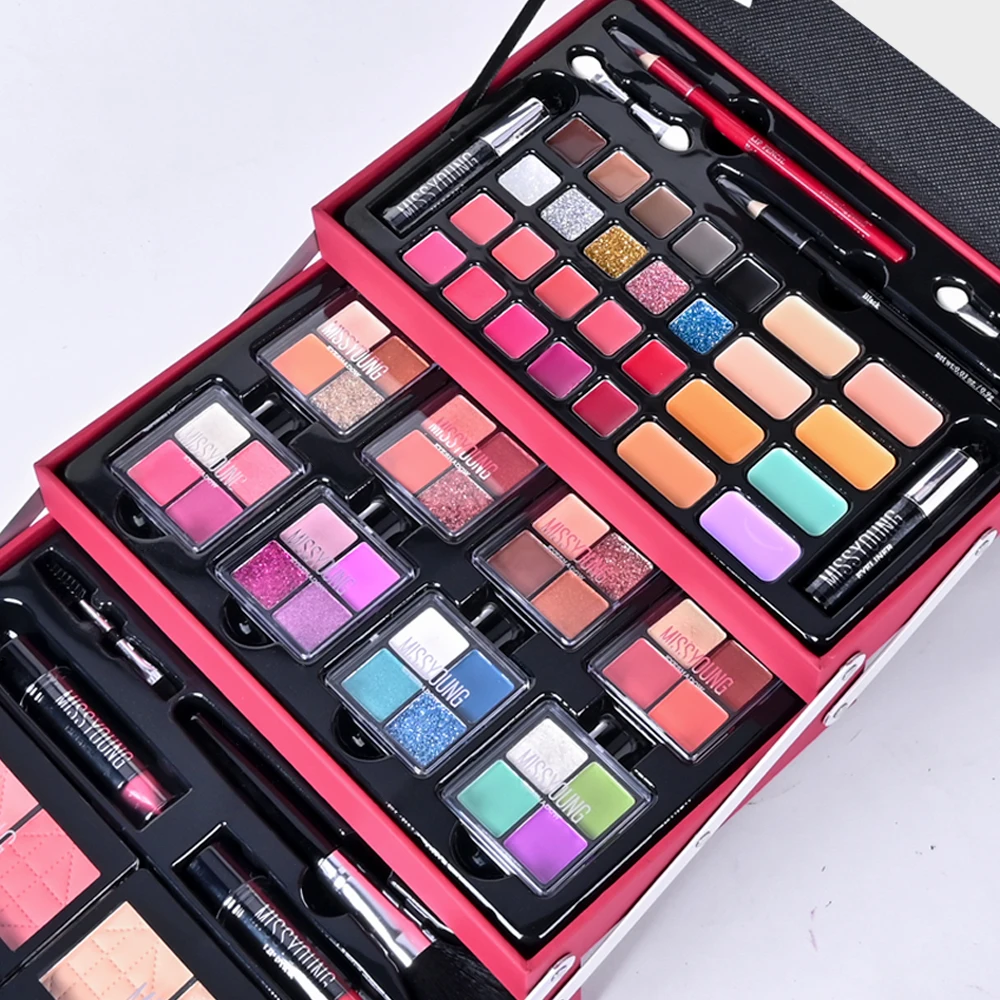 Fashion Makeup Sets Professional Kit Cosmetics Set Box Eyeshadow makeup brush set brushes