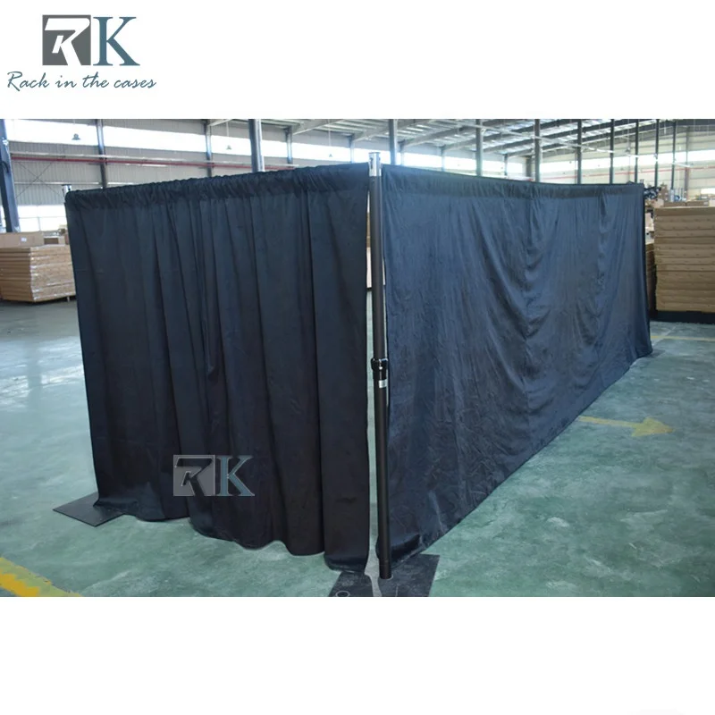 Aluminum alloy backdrop for DJ controls stable pipe drape kits sale