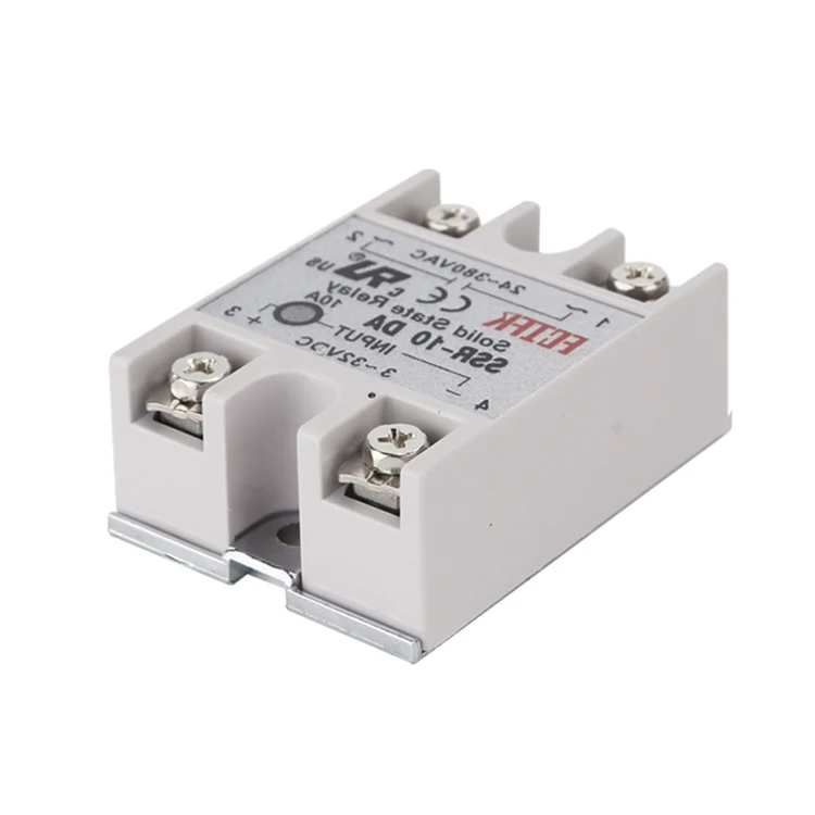 12v 24v 220v industrial 10A 16A 25A 40A 60A 80A 100A 120A single phase solid state relay ac to ac