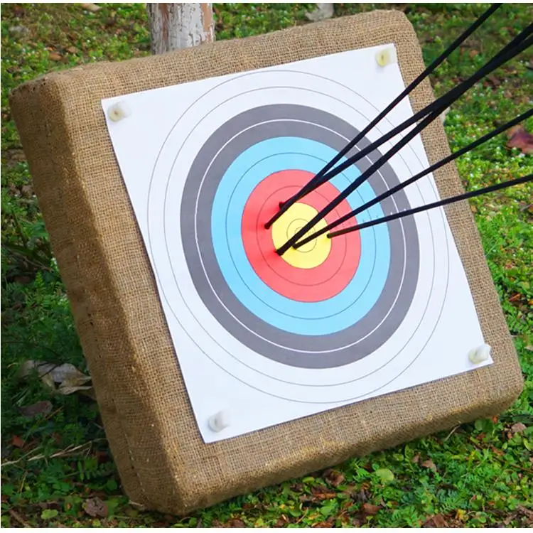 Archery Supplies 80*80cm Bow and Arrow Targets Shooting Accessories Target Paper