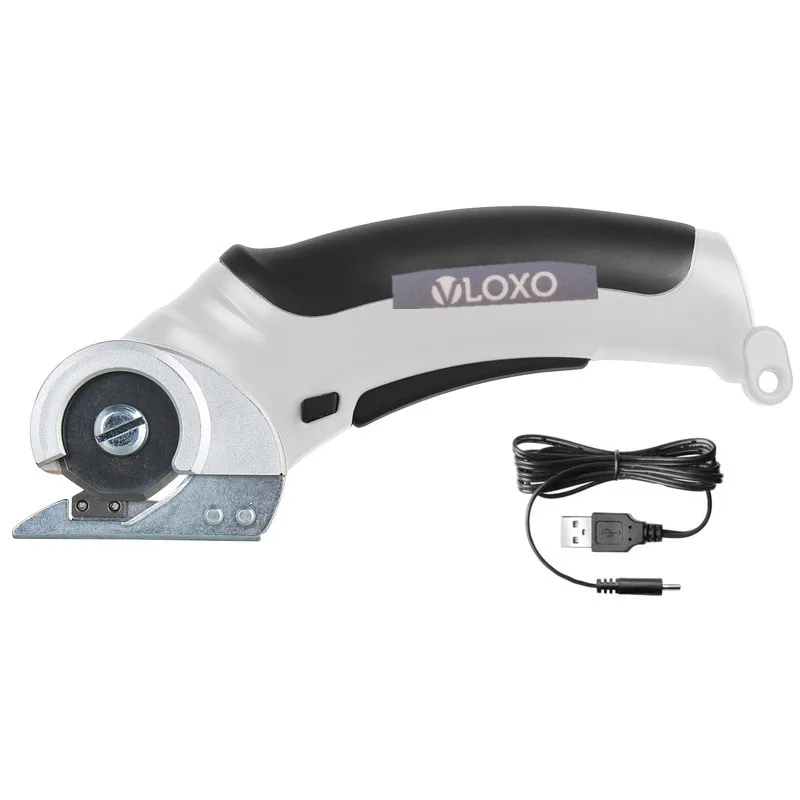 VLOXO Power Cutting Tool Electric Scissors Cordless Cutter Fabric Cutting Scissor for Leather Cloth Carpet Cardboard