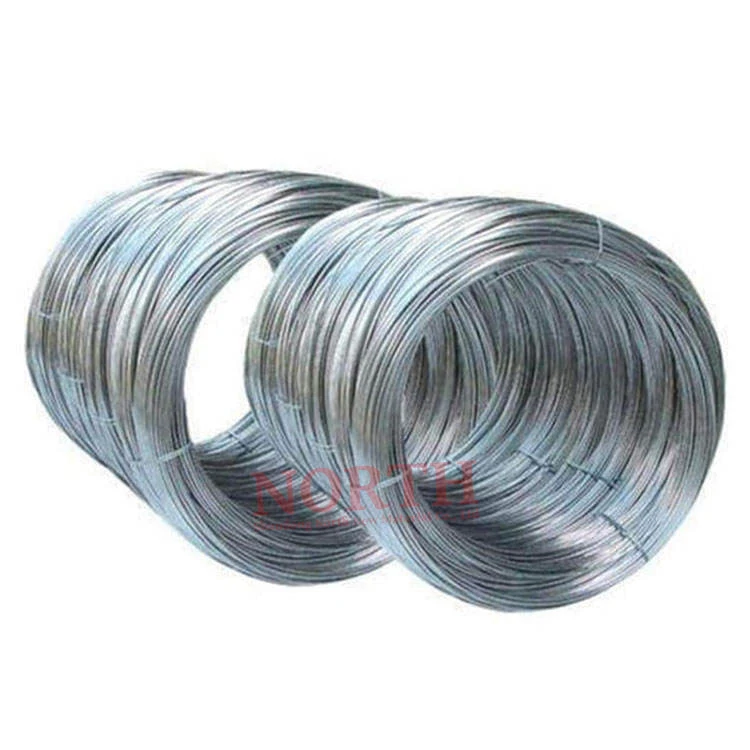 BWG 18 20 21 22 electro coil iron steel wire strand tie wire for dubai nylon coated binding carbon iron wire