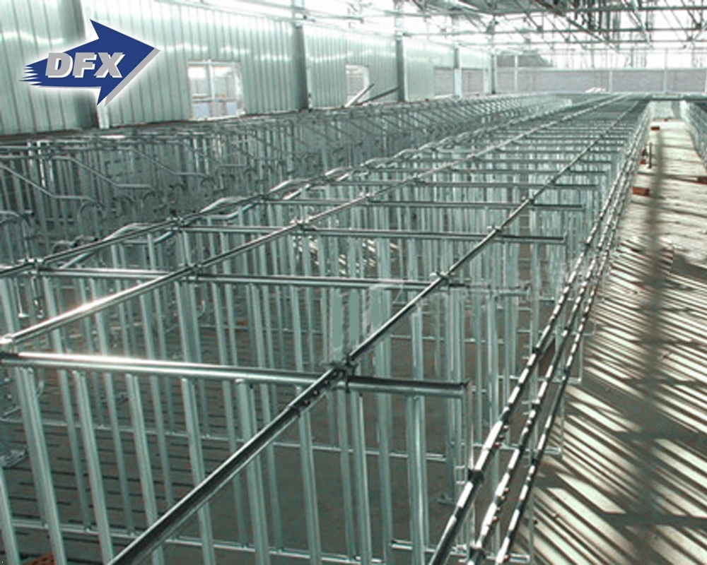 Farmhouse-Style Galvanized Prefabricated Steel Cowshed & Chicken House Husbandry Stable Barn from Qingdao China