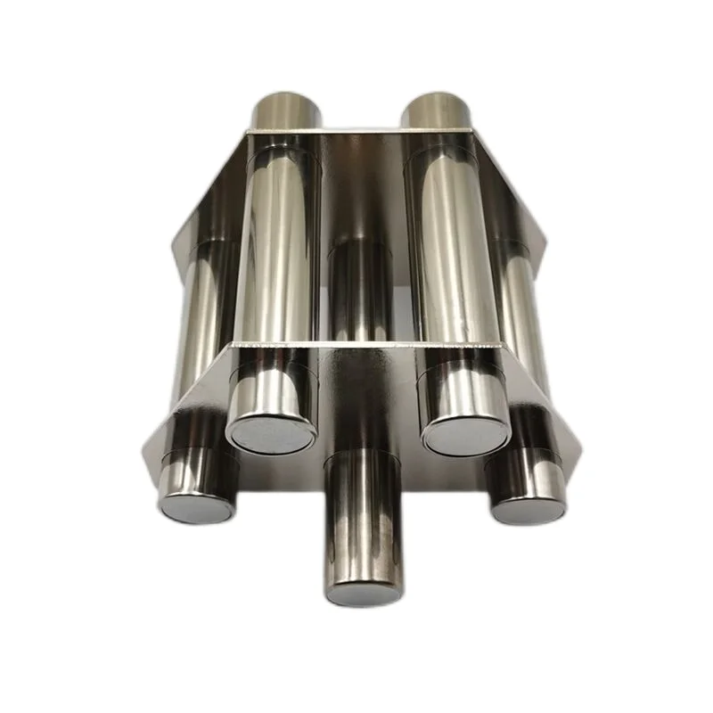 Magnet Grate Hopper Nd Magnet Magnetic Filter Ndfeb 7 bars 9 tubes 11 pipes Magnet for Injection Moulding Machine Hoppers