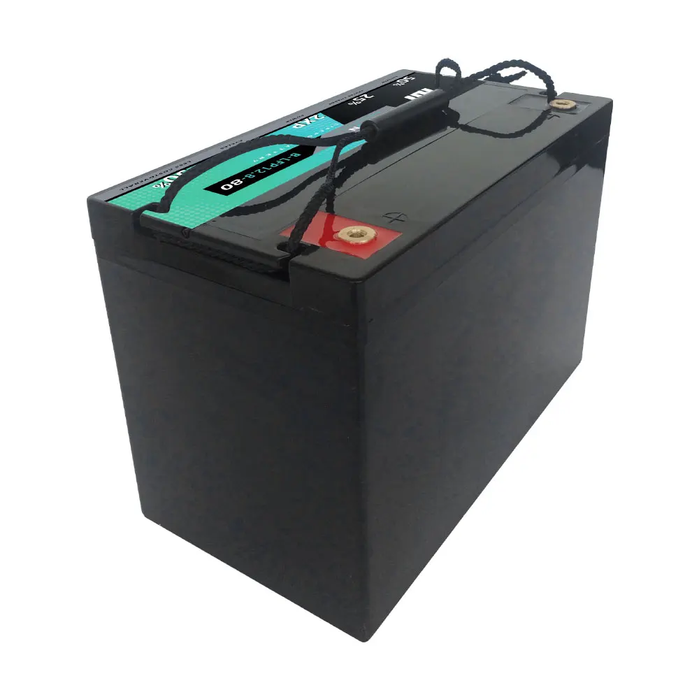 Factory customized deep cycle lithium 12v 12.8v 80ah  lifepo4 rechargeable LiFepo4 battery pack