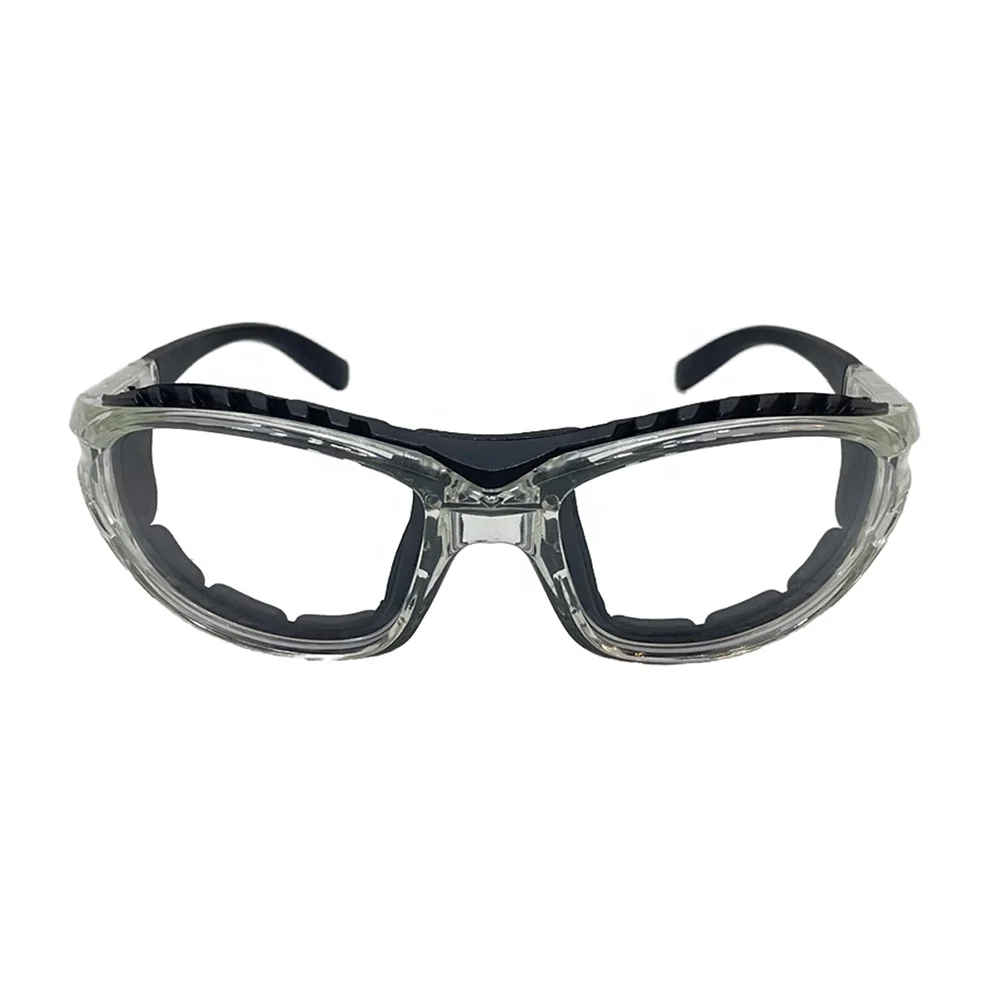 Indoor and Outdoor Safety Glasses with Clear PC Anti-Fog Lenses Anti Dust Seal Foam Protective Eyewear