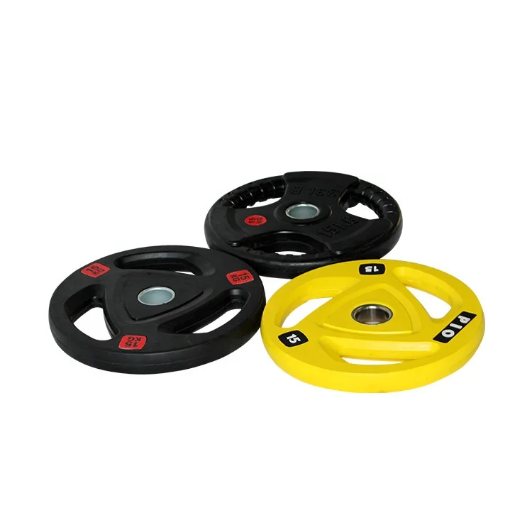 Hot Selling Personal Custom Weightlifting Bumper Barbell Custom Gym Weight Plate