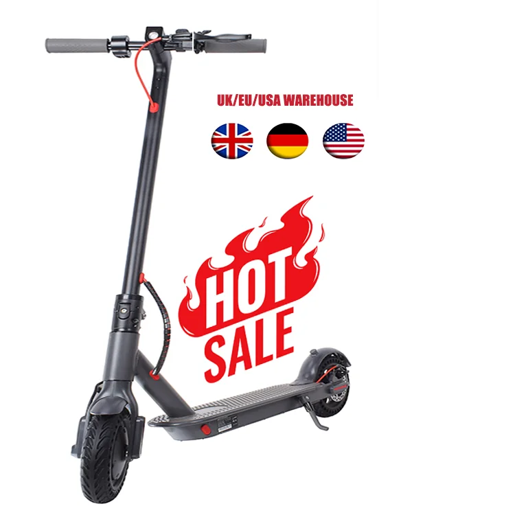 Europe US Warehouse Foldable 10 Inch 36v 10AH Electric road Hybrid City scooter Folding skuters 350w