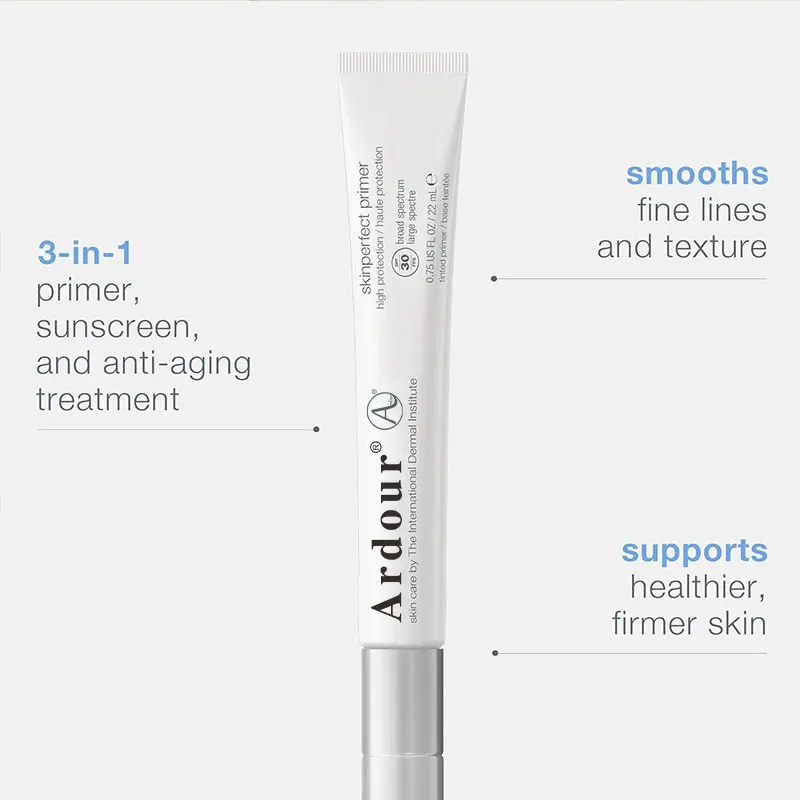 OEM Sensitive Sunscreen Lotion SPF30 Anti-Aging Makeup Primer with Broad Spectrum Sunscreen Brighten and Prime For Flawless Skin