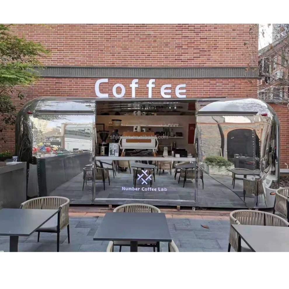 JX-BT600A Outdoor Food Kiosk Coffee Outdoor Kiosk & Mall Kiosk Food Booth for Sale