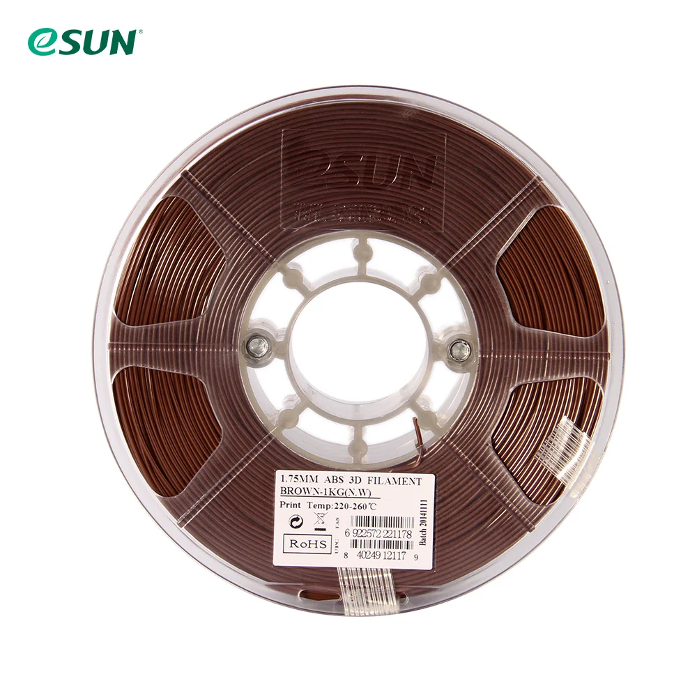 eSUN  bronze 1.75mm Bronze filament for 3D printer 1kg  pla for 3d printer