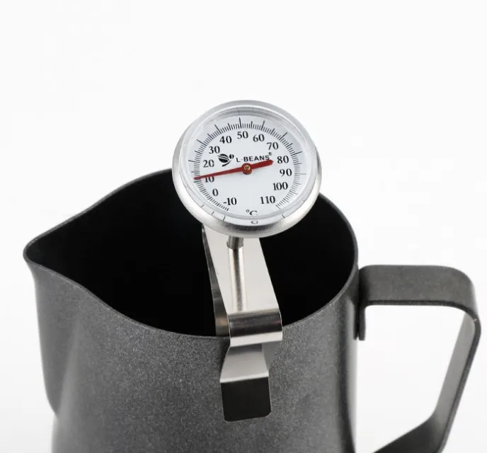 Deep frying pan thermometer with instant readout/scale thermometer/stainless steel meat cooking thermometer