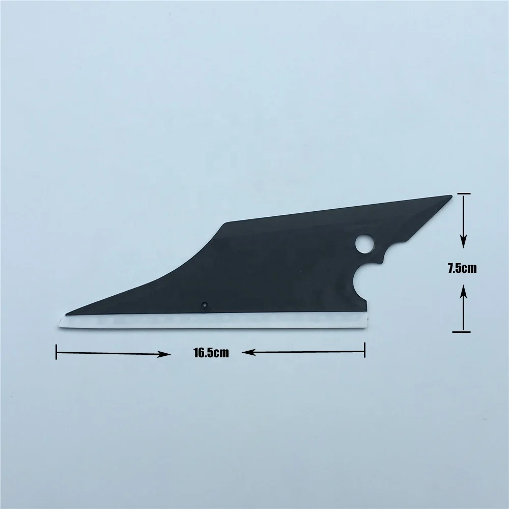 Fish Shape Scraper Squeegee Household Cleaning Wash Car Window Tint Film Wiper Tool Decal Applicator Car Wash Accessories