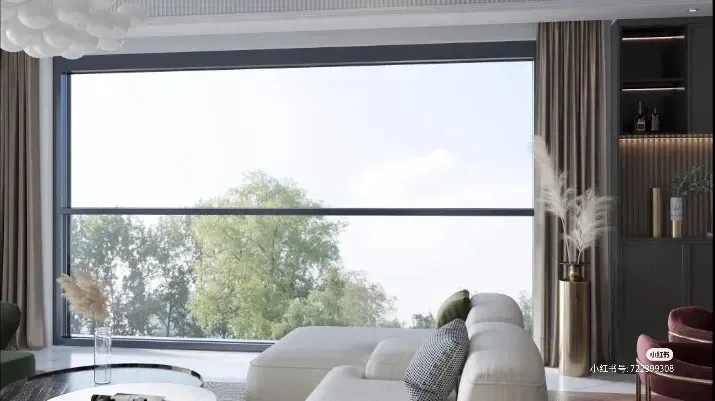 High quality Folding Windows Aluminum Sliding Electric Power Windows Electric Lifting  Window
