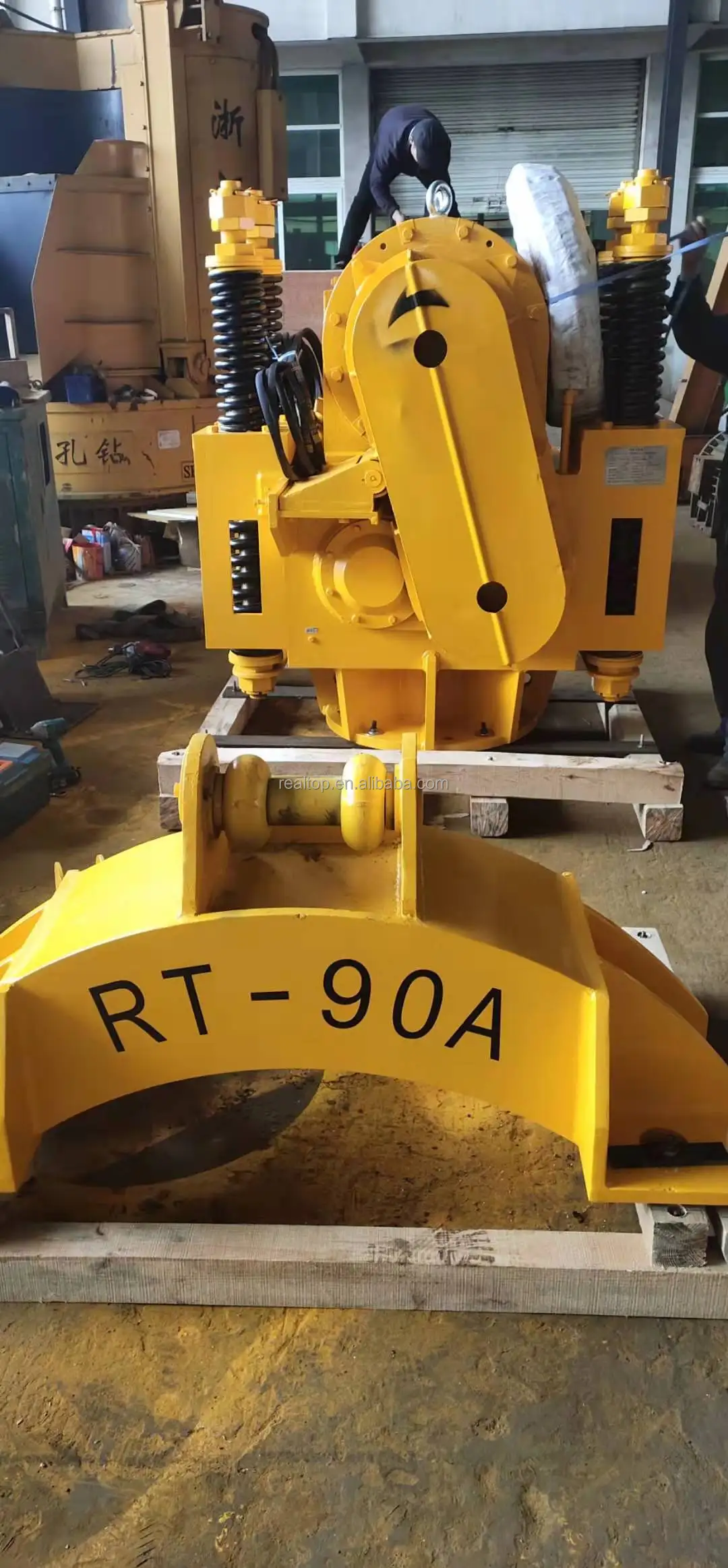 Vibro hammer RT-90A crane type electric vibro pile hammer for steel pipe piles